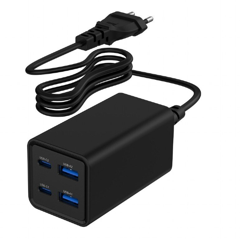  TA-UC-2A2C-PD65-01-BK mobile device charger Laptop, Smartphone Black AC Fast charging Indoor