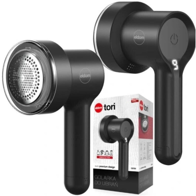  TORI clothes shaver, rechargeable and mains powered