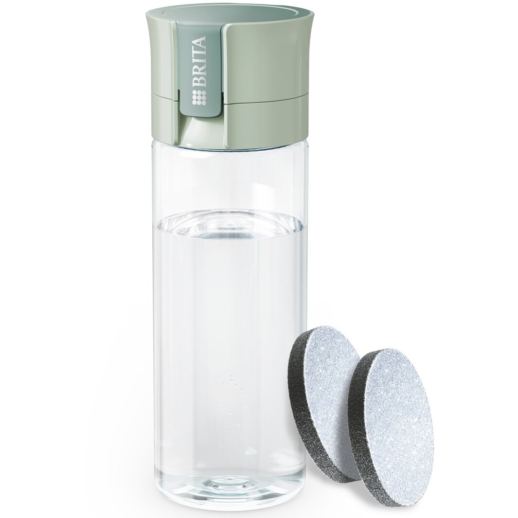  Vital green 2-disc filter bottle