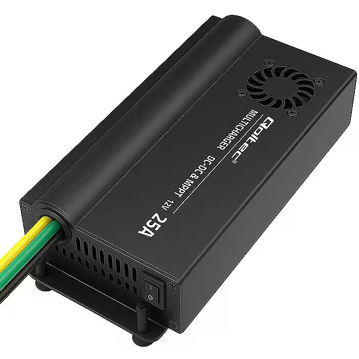 12V DC DC charger MPPT controller 25A LiFePO4