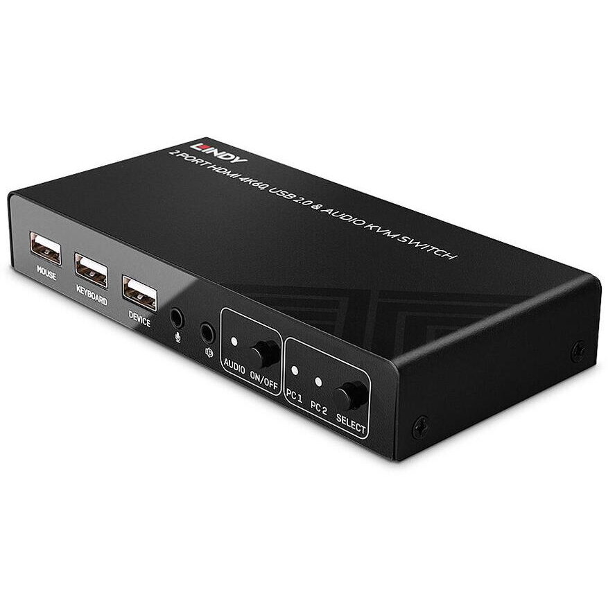 2 Port   HDMI 4K60, USB 2.0 & Audio