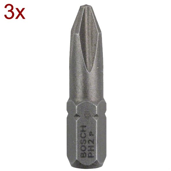 2607001511 - Set capete de insurubare, profil PH2, 3 bucati