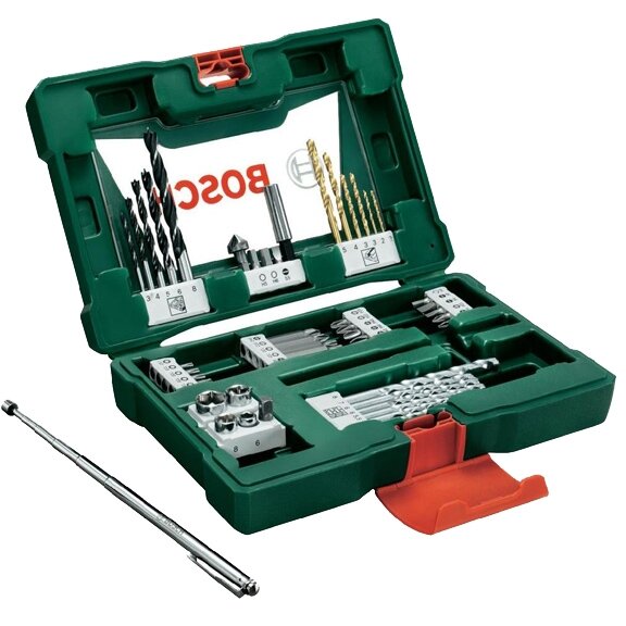 2607017314 - Set accesorii insurubare si burghie mixte, 48 bucati 