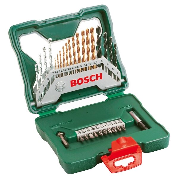 2607019324 - Set accesorii insurubare si burghie mixte, 30 bucati