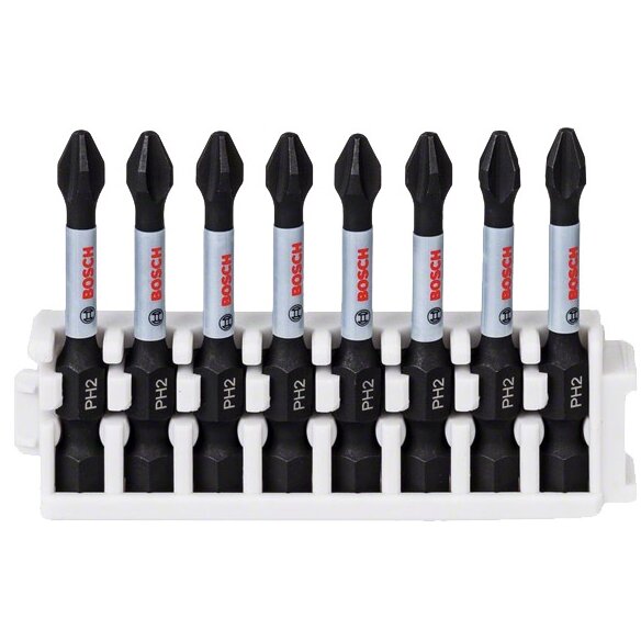 2608522330 - Set capete de insurubare, profil PH2, 8 bucati, rezistenta impact