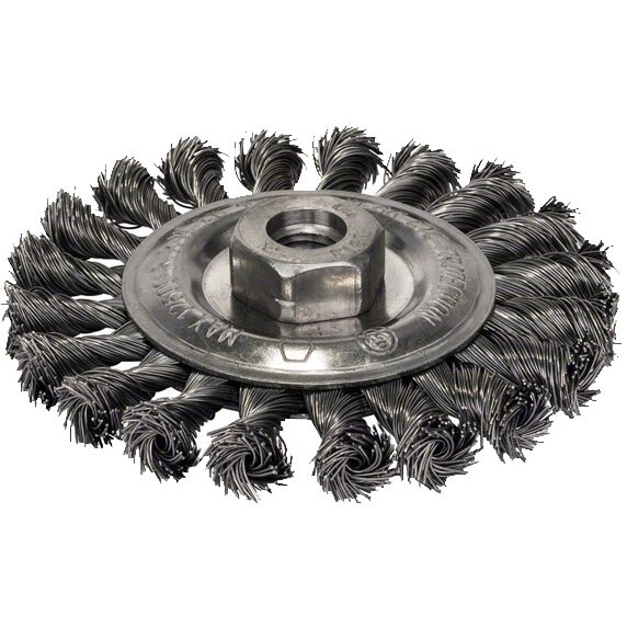 2608622059 - Perie disc, 115x0.5 mm, fir rasucit, metale feroase, materiale de acoperire 