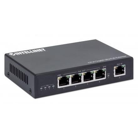 4-Port Gigabit Ultra PoE-Extender 90W um 100m