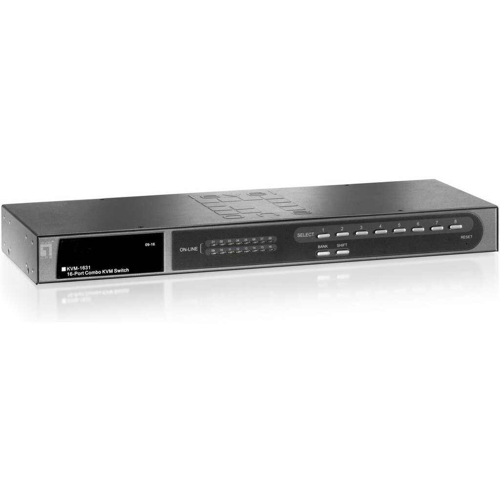 48,3cm 16x PS2/USB KVM-1631 mit Slot