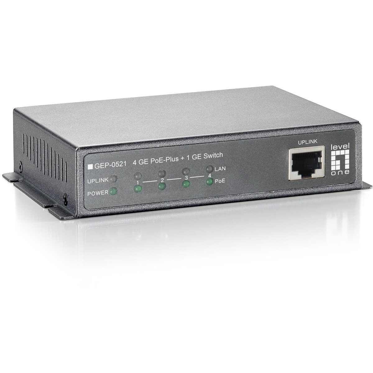 4x GE GEP-0521 115W  4xPoE+