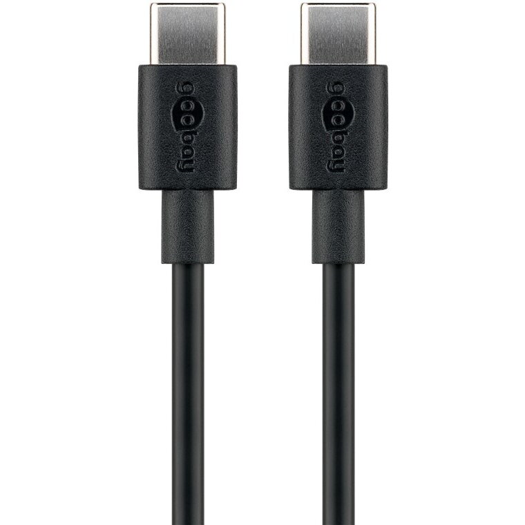 66318 USB-C™ Charging and Sync Cable, 1 m, Black