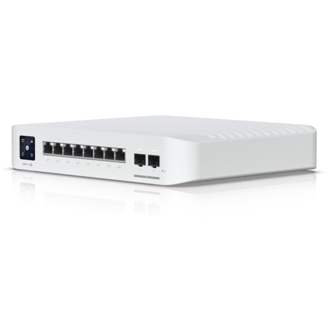 Switch UNIFI PRO USW-PRO-8-POE Alb