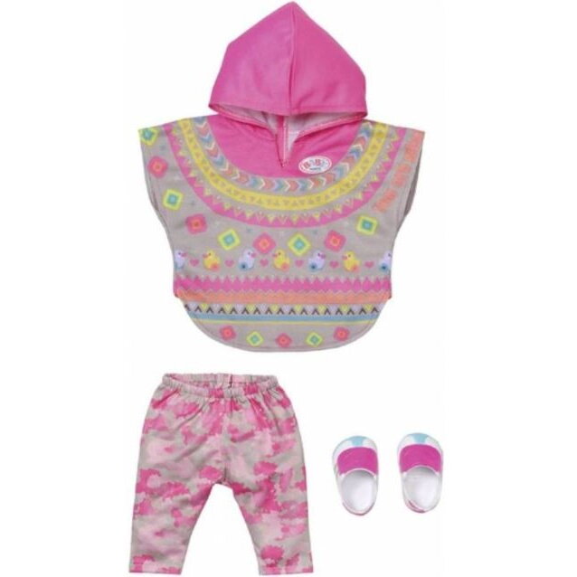 Accesoriu Jucarii BABY BORN Deluxe Trendy Poncho 43 cm