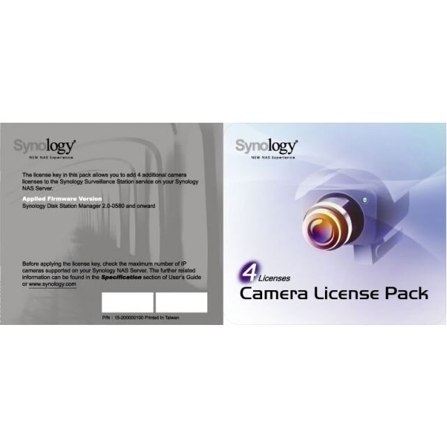 Accesorii supraveghere License Pack 4  Plic