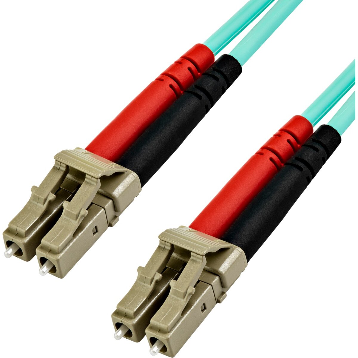 Cablu Fibra Optica LC - LC 10m Aqua