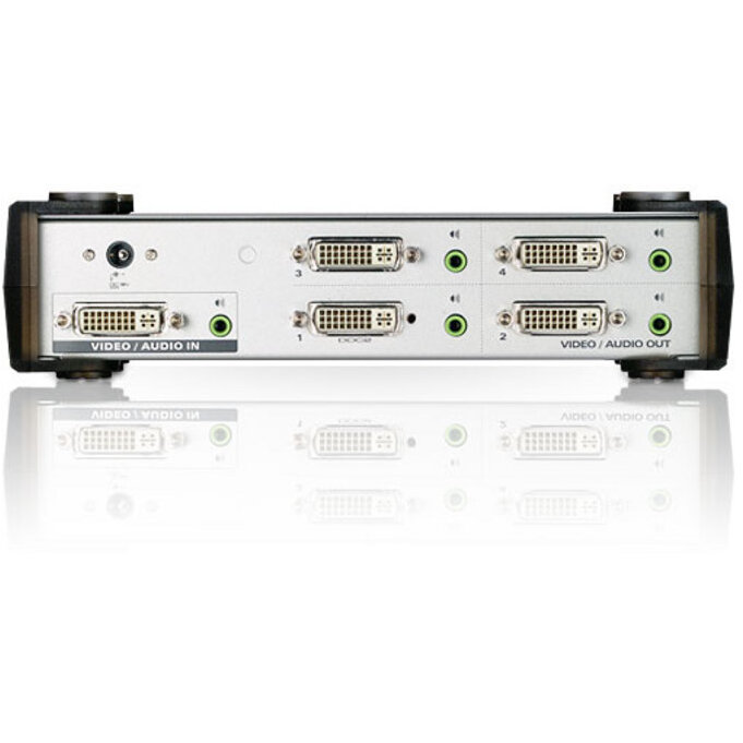 Accesoriu Retea 4 PORT DVI VIDEO SPLITTER W/23