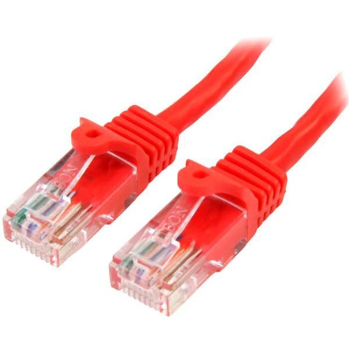Accesoriu Retea 45PAT2MRD, 2m Red Cat5e / Cat 5 Snagless Patch Cable - patch cable - 2 m - red