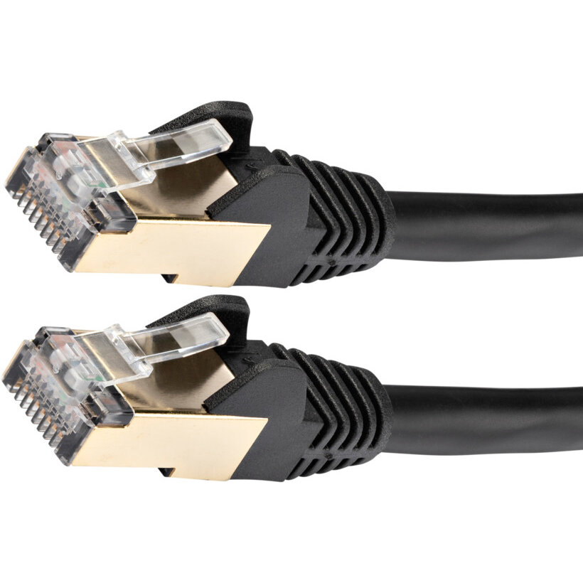 Patchcord STP Cat 6A 7m Black