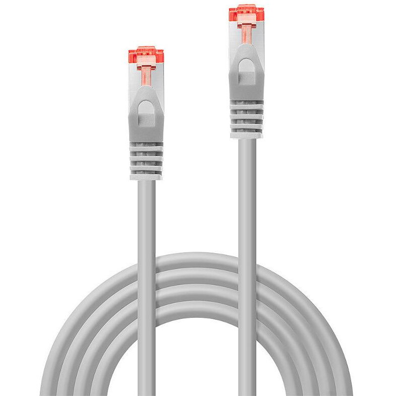 Accesoriu Retea Cablu Lindy 2m Cat.6 S/FTP Cable, Grey