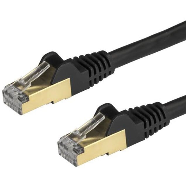 Patchcord STP Cat 6A 3m Black