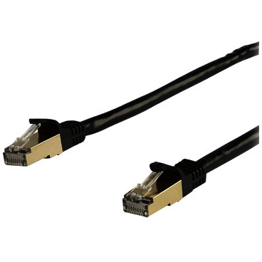 Patchcord STP Cat 6A 5m Black