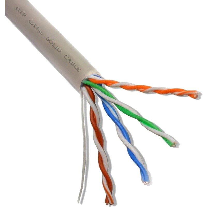 Cablu UTP cat 5E Cupru-Aluminu rola 305 m