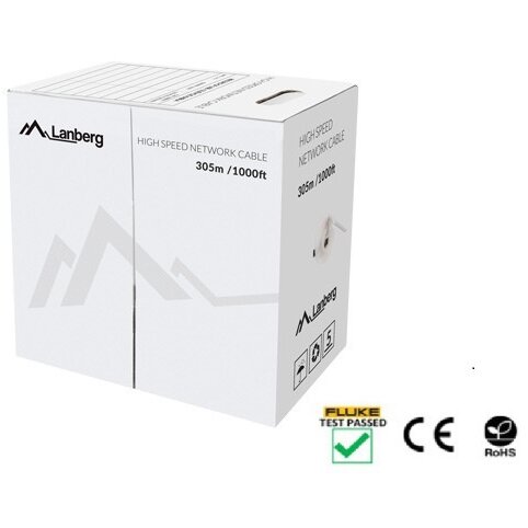 Cablu retea U/UTP Cat 5E 305m Black