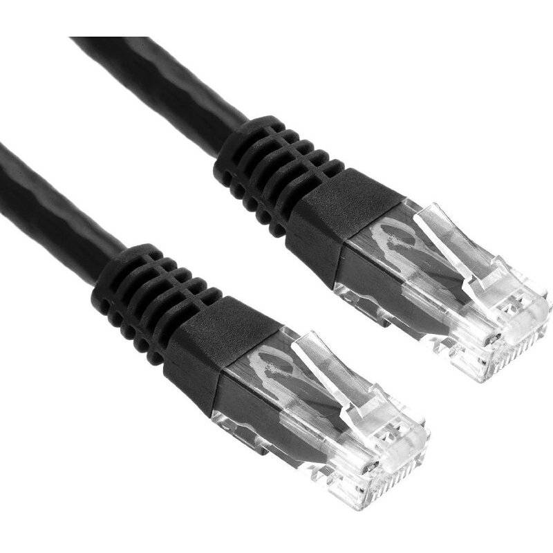 Accesoriu Retea CAT5e Patch Cable UTP 2m black