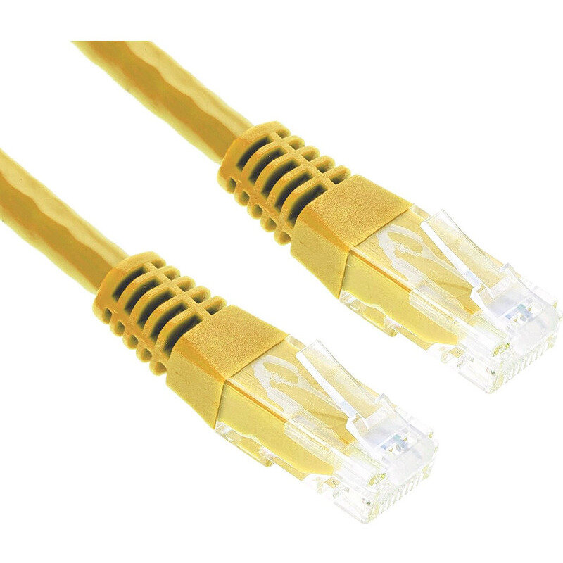 Accesoriu Retea CAT5e Patch Cable UTP 2m yellow