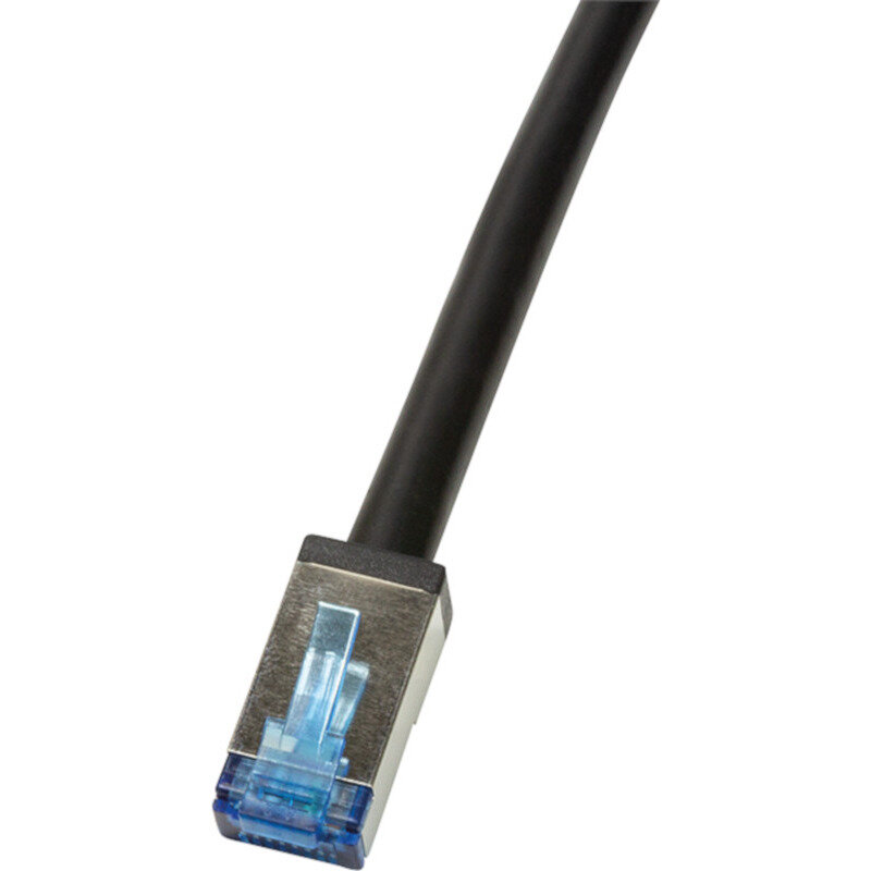 Accesoriu Retea Cat6a Patch Cable S/FTP PVC+PE 30m black