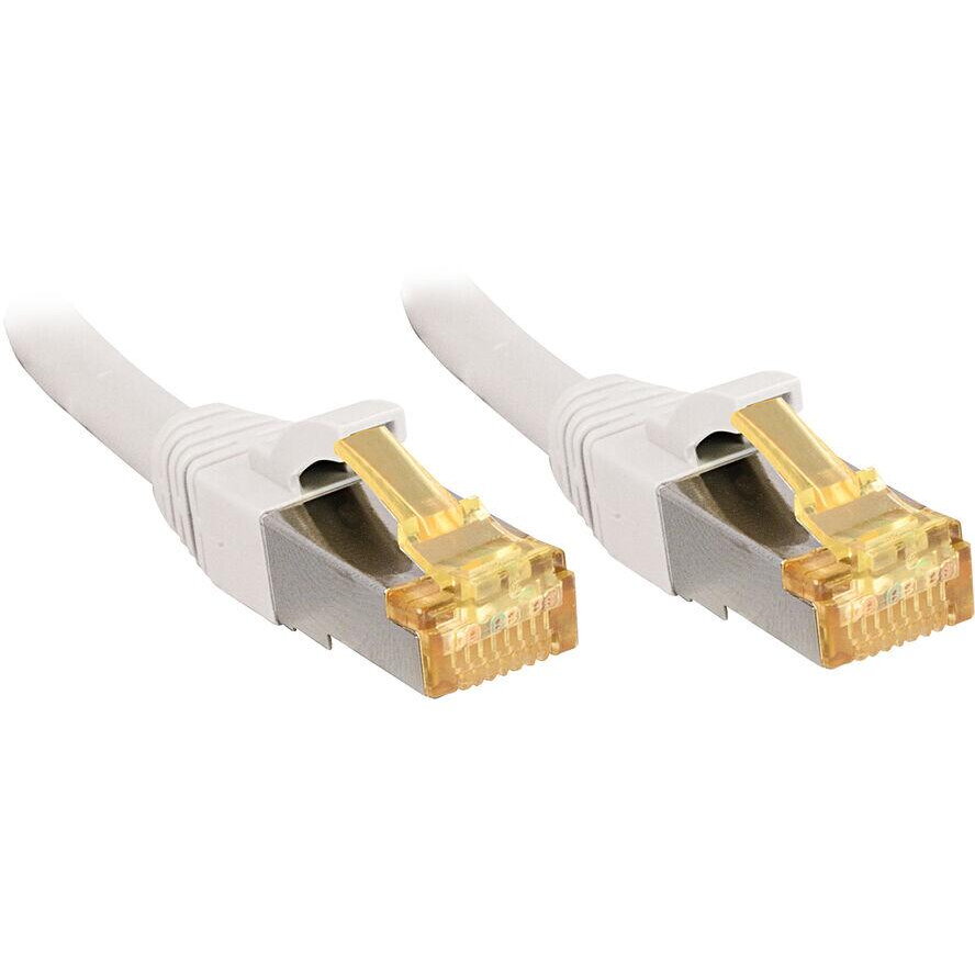 Accesoriu Retea Cat6A S/FTP LSOH Cat7 Alb 10m