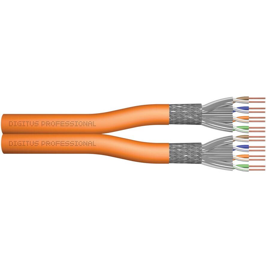 Accesoriu Retea Cat7 S/FTP tw.Pair 500m Portocaliu AWG23/1
