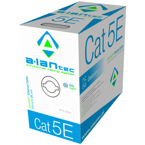 Accesoriu Retea KIU5LSOH305 Cablu Retea 305 m Cat5e U/UTP (UTP) Gri