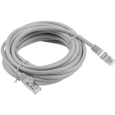 Accesoriu Retea Lanberg Patchcord RJ45 cat.6 FTP 5m Grey