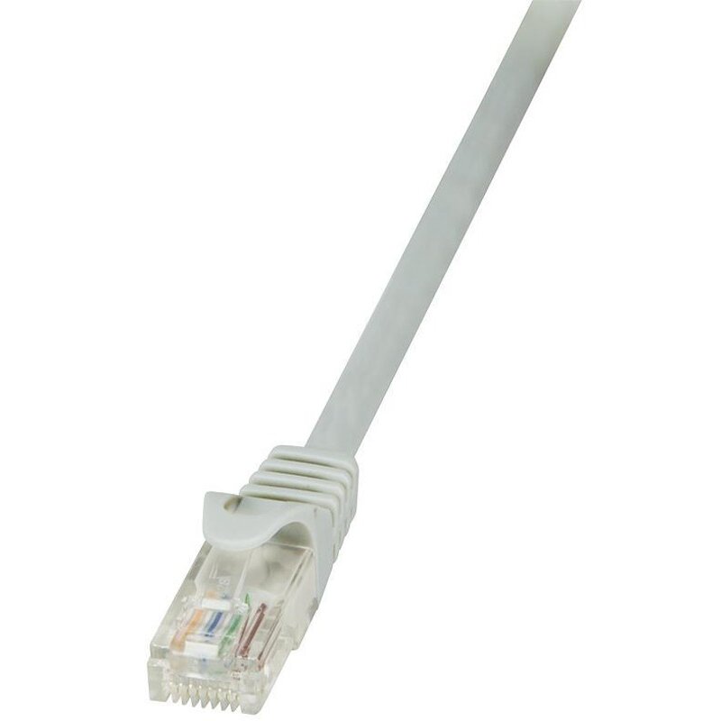 Accesoriu Retea LOGILINK - Cablu Patchcord U/UTP, CAT6, EconLine 2m, gri