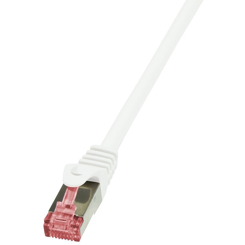Accesoriu Retea LOGILINK - Patchcord Cat.6 S/FTP PIMF PrimeLine 10m, alb