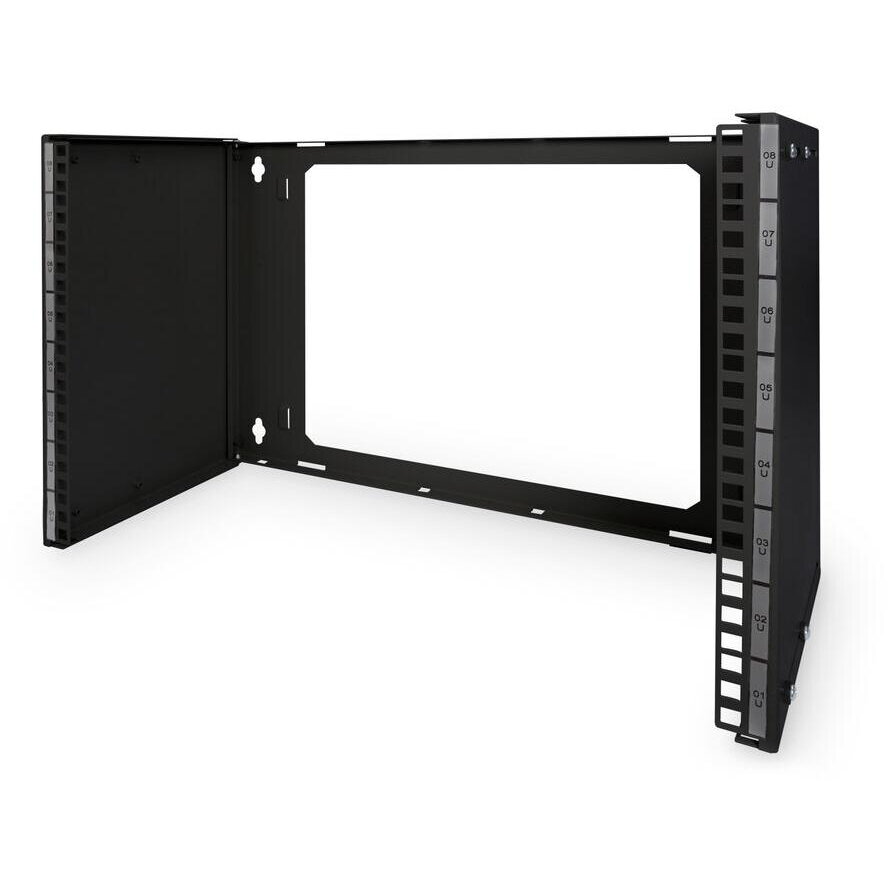 Accesoriu Retea Montare pe perete Patch-Halter 19 8HE Negru