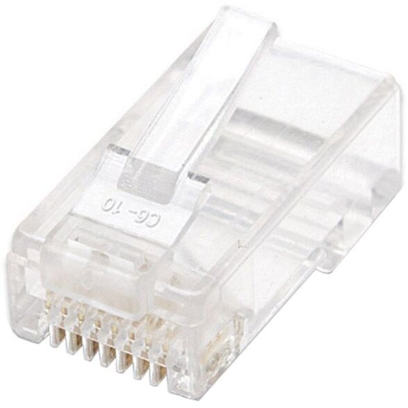 Accesoriu Retea Mufe RJ-45 Cat5e modular plugs UTP 100 pack