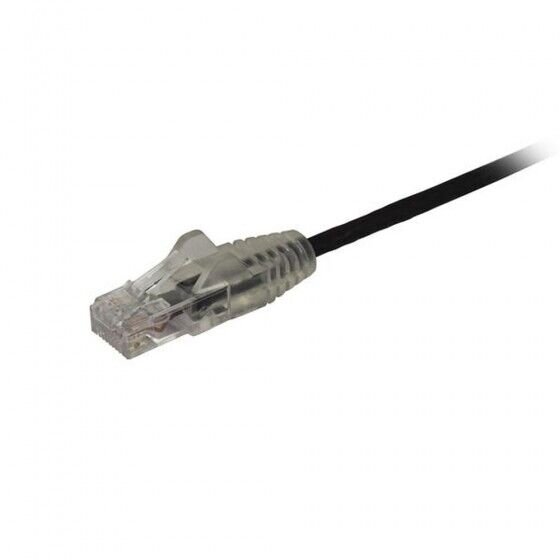 Accesoriu Retea N6PAT300CMBKS, 3m CAT6 Cable - Black Slim CAT6 Patch Cord - Snagless - LSZH - patch cable - 3 m - black