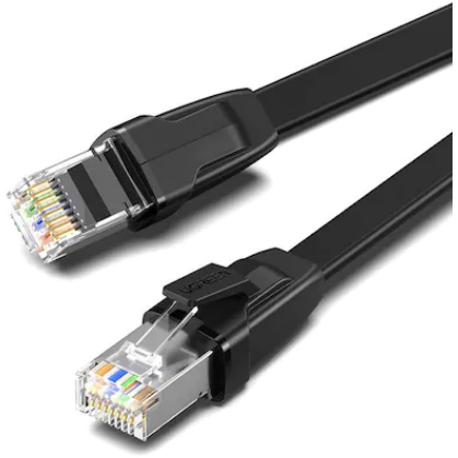 Patchcord UTP Cat8 1m Black