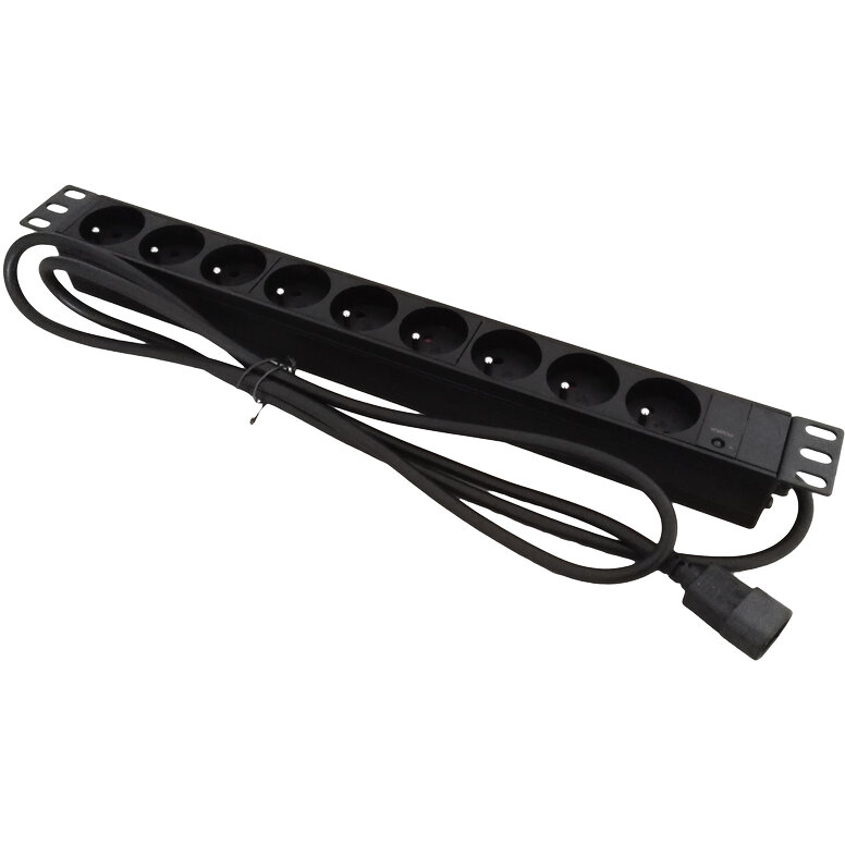 Accesoriu Retea PZ09U power extension 1.8 m 9 AC outlet(s) Indoor Black