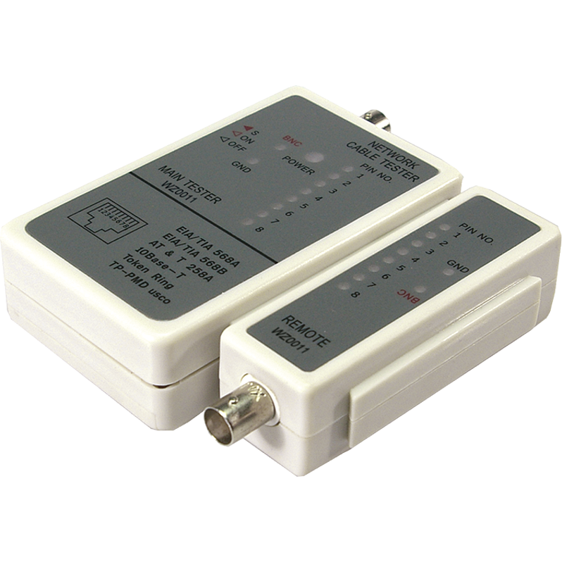 Tester cablu RJ45 si BNC WZ0011
