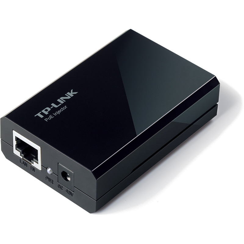 POE Injector TL-POE150S Plug-and-Play 2 Porturi Gigabit Negru
