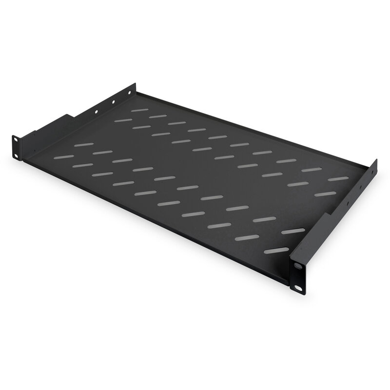 Accesoriu Retea Tray 19inch for wall mount RAL9005 black 483x250x44mm