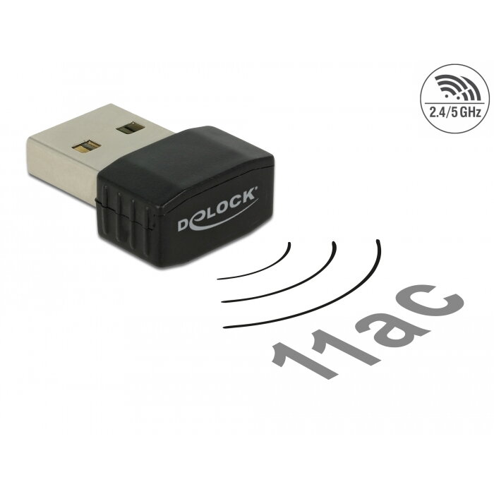 Accesoriu Retea USB 2.0 Bandă duală WLAN ac/a/b/g/n Stick Nano 433 + 150 Mbps