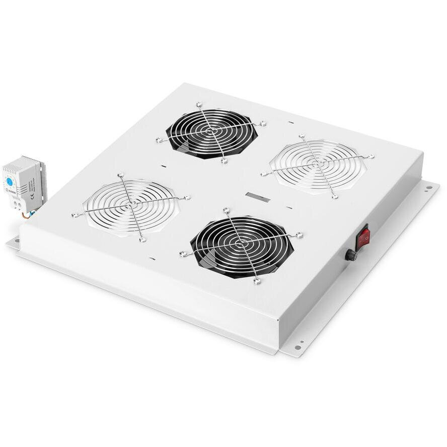 Accesoriu Retea Ventilator Superior f. Network Cabinet 2 Ventilatoare Gri