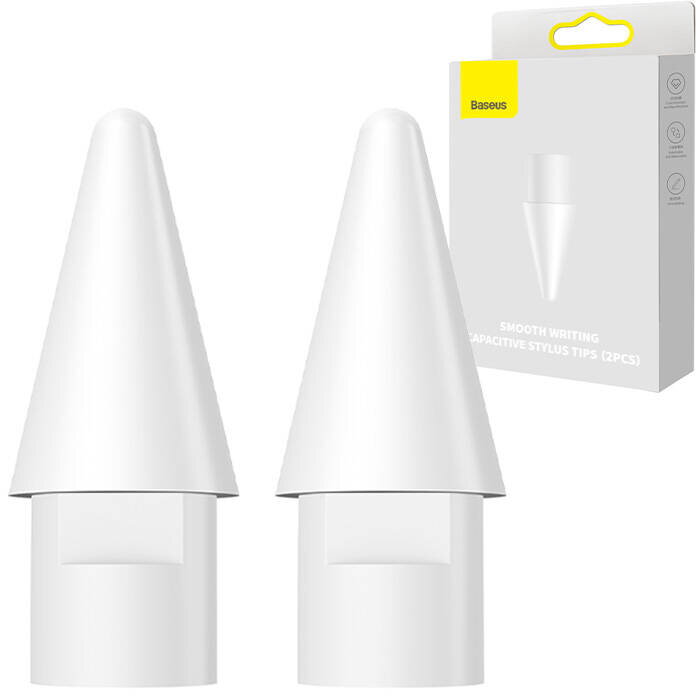 Accesoriu Tableta Wymienne końcówki do rysika Baseus Stylus Apple pencil 1&2 (2szt)