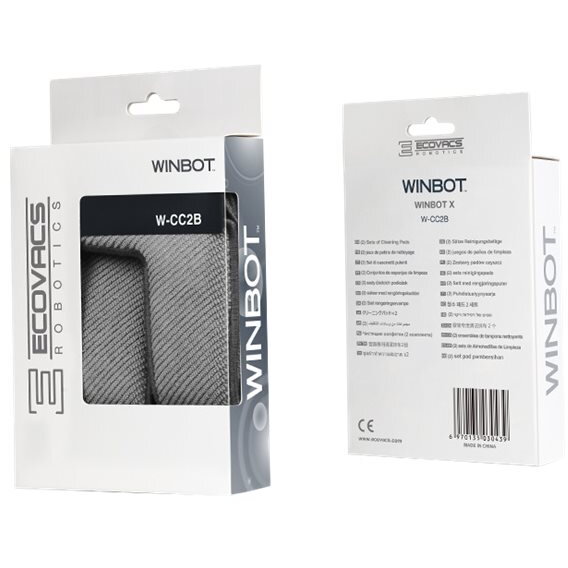 Accessory Set W-CC2B, 2 pcs, Cleaning Pads for WINBOT X new