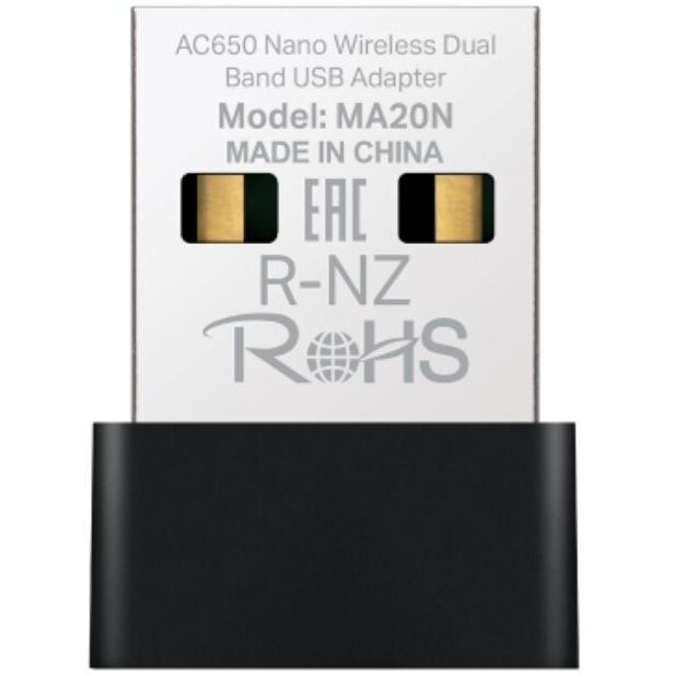 Adaptor Wireless MERCUSYS AC650 NANO USB WIRELESS ADAPTER