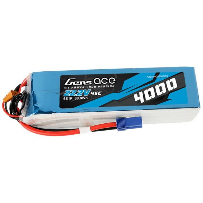 Akumulator Gens Ace 4000mAh 22.2V 45C 6S1P