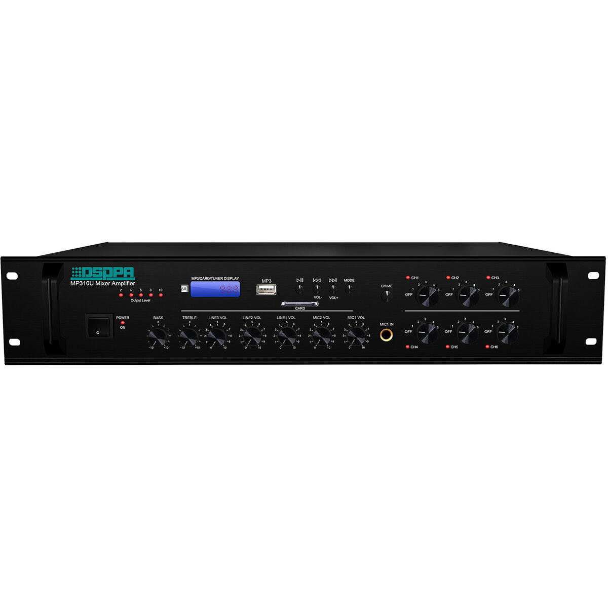 Amplificator cu mixer MP310U 120W Negru